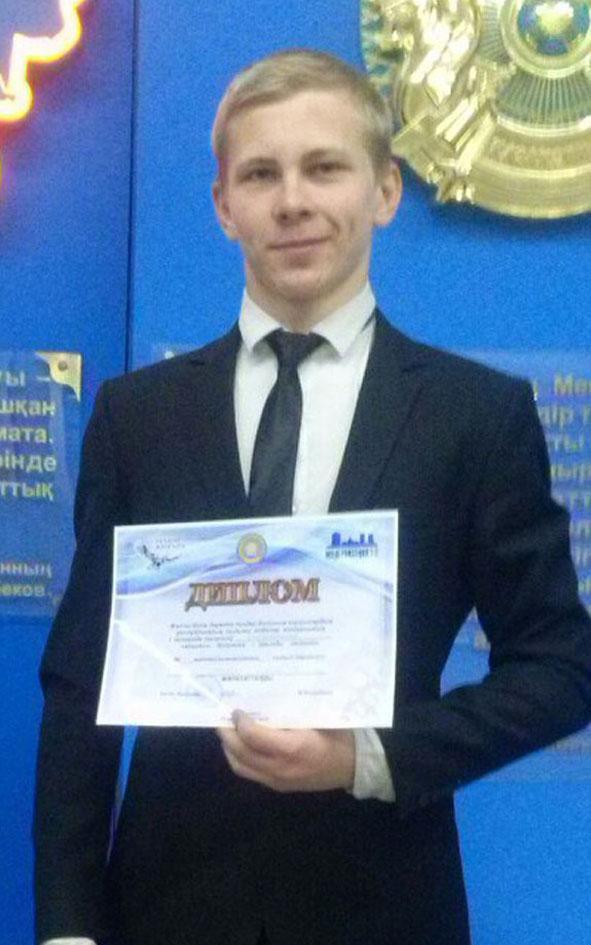 Жабин Ефим - 1 место на городском конкурсе научных проектов