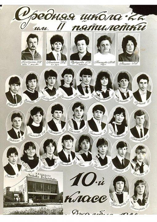 Выпуск 1984 - 1985